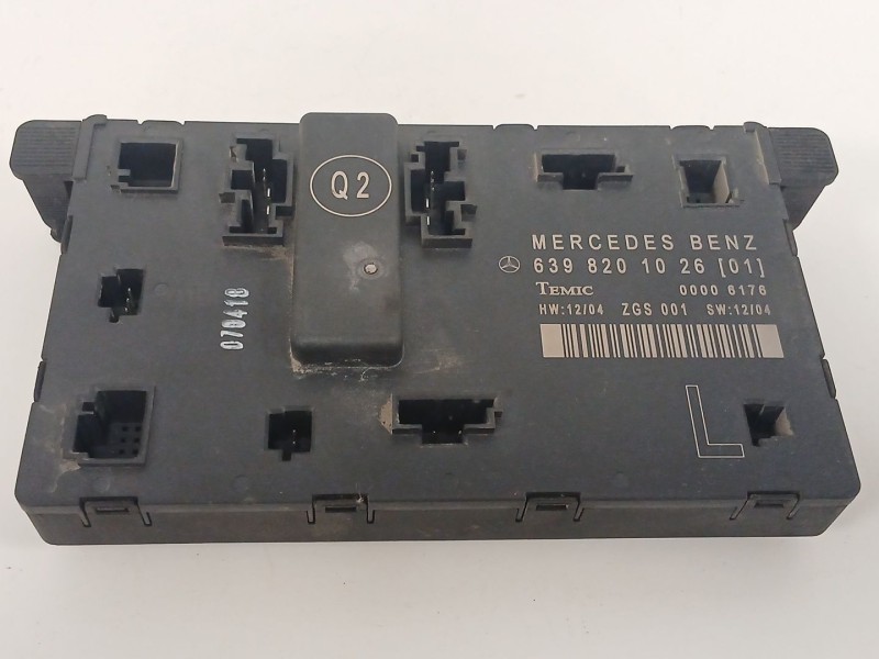 Recambio de modulo electronico para mercedes-benz vito / mixto furgoneta (w639) 111 cdi (639.601, 639.603, 639.605) referencia O