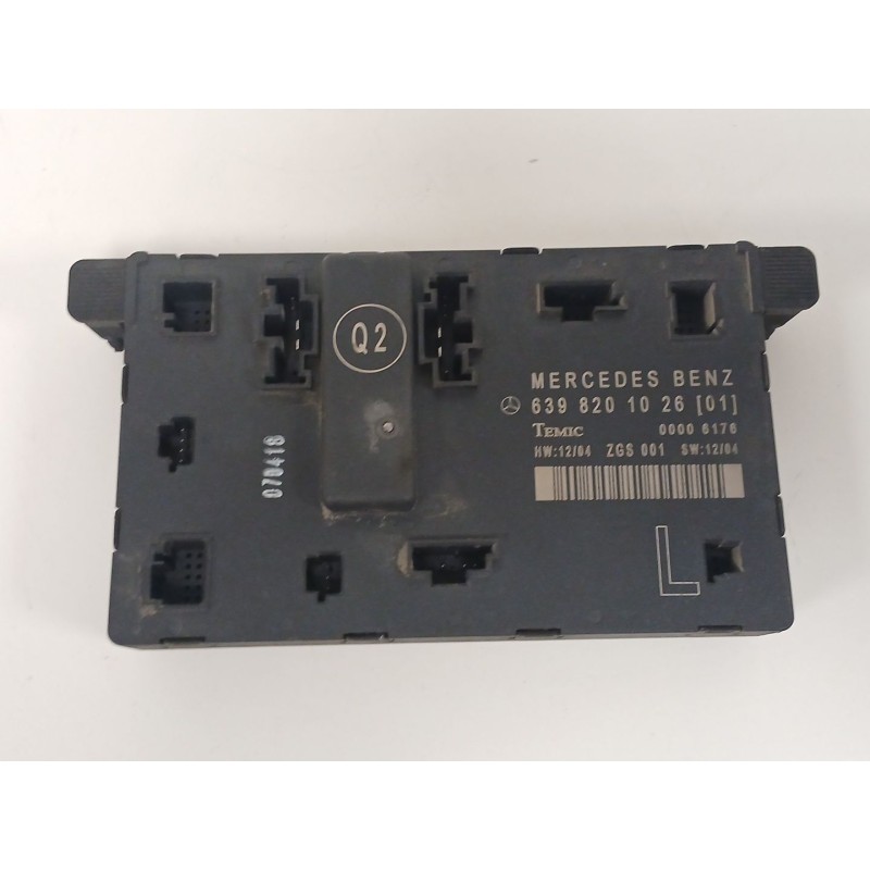 Recambio de modulo electronico para mercedes-benz vito / mixto furgoneta (w639) 111 cdi (639.601, 639.603, 639.605) referencia O