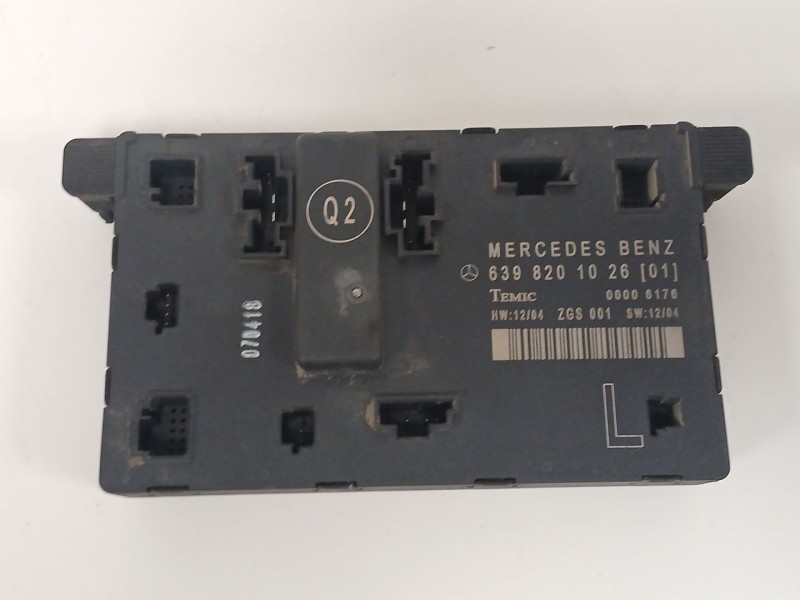 Recambio de modulo electronico para mercedes-benz vito / mixto furgoneta (w639) 111 cdi (639.601, 639.603, 639.605) referencia O