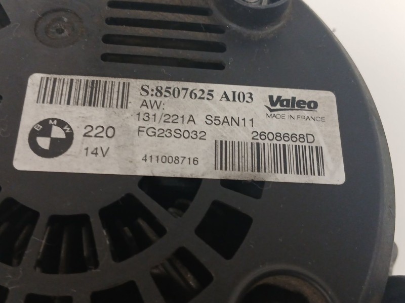 Recambio de alternador para bmw x3 (f25) xdrive 20 d referencia OEM IAM   
