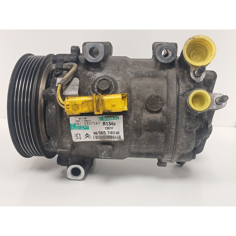 Recambio de compresor aire acondicionado para peugeot 407 sw (6e_, 6d_) 2.0 hdi 135 referencia OEM IAM 9656574080 1301F 