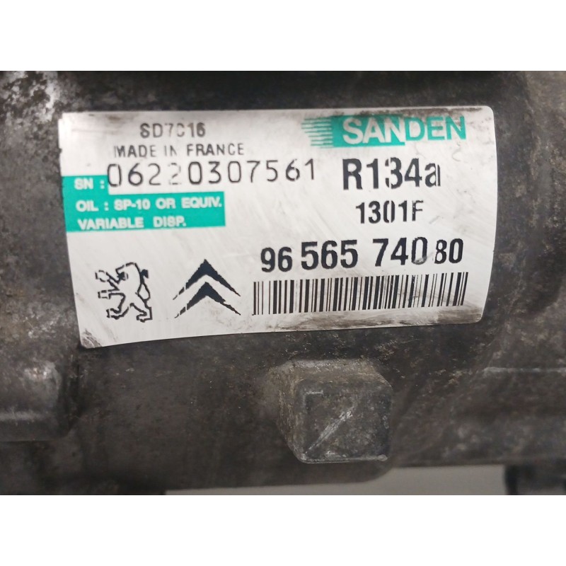 Recambio de compresor aire acondicionado para peugeot 407 sw (6e_, 6d_) 2.0 hdi 135 referencia OEM IAM 9656574080 1301F 