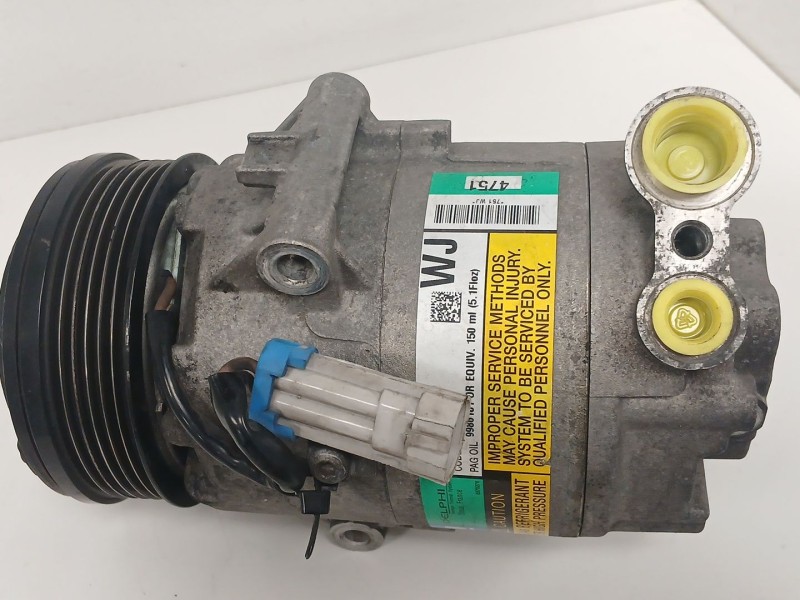 Recambio de compresor aire acondicionado para opel astra h (a04) 1.7 cdti (l48) referencia OEM IAM 4751 13124751 383601234