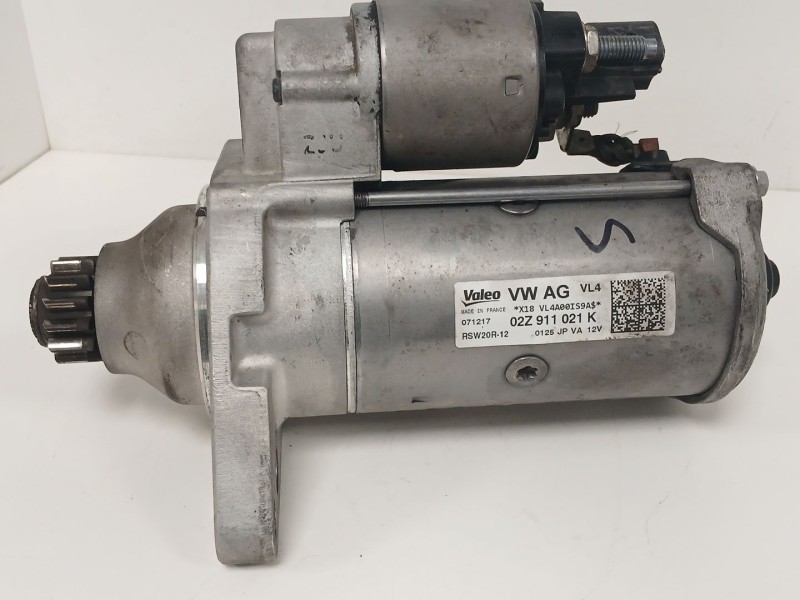 Recambio de motor arranque para seat ibiza v (kj1, kjg) 1.6 tdi referencia OEM IAM 02Z911021K  