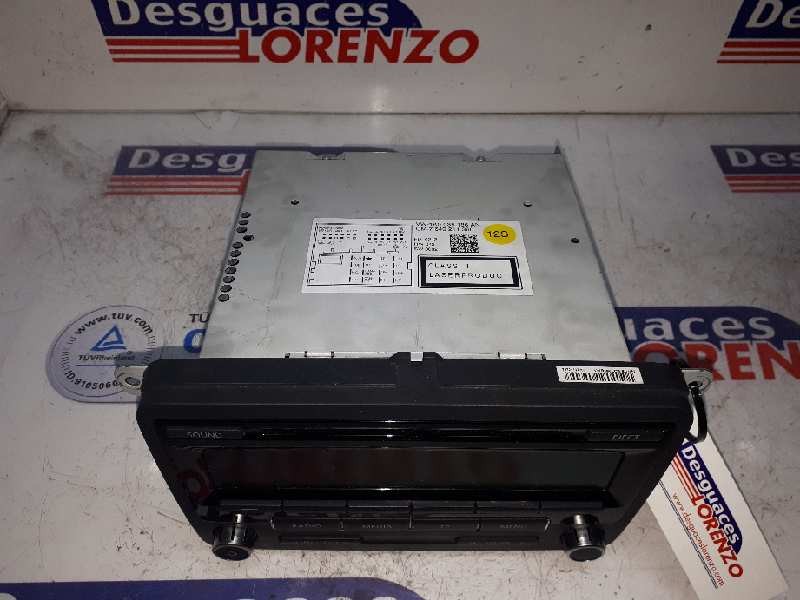 Recambio de sistema audio / radio cd para volkswagen passat lim. (362) advance bluemotion referencia OEM IAM 1K0035186AN 7640211