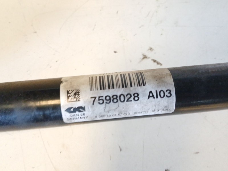 Recambio de transmision delantera derecha para bmw x3 (f25) xdrive 20 d referencia OEM IAM 7598028  