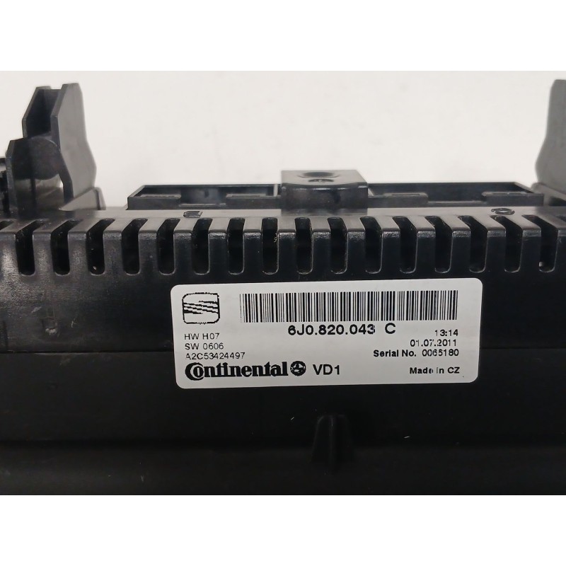 Recambio de mando climatizador para seat ibiza iv sc (6j1, 6p5) 1.2 tsi referencia OEM IAM   