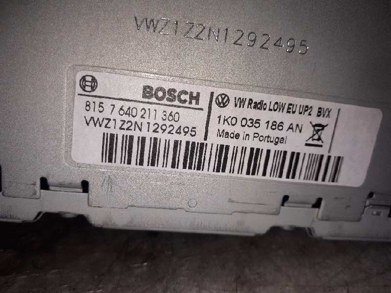 Recambio de sistema audio / radio cd para volkswagen passat lim. (362) advance bluemotion referencia OEM IAM 1K0035186AN 7640211