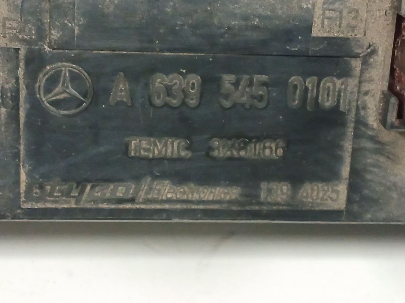 Recambio de caja reles / fusibles para mercedes-benz vito / mixto furgoneta (w639) 111 cdi (639.601, 639.603, 639.605) referenci