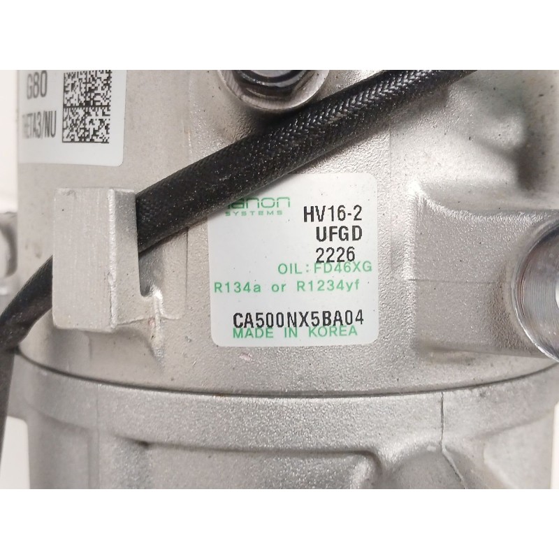 Recambio de compresor aire acondicionado para hyundai tucson (nx4e, nx4a) 1.6 t-gdi referencia OEM IAM   
