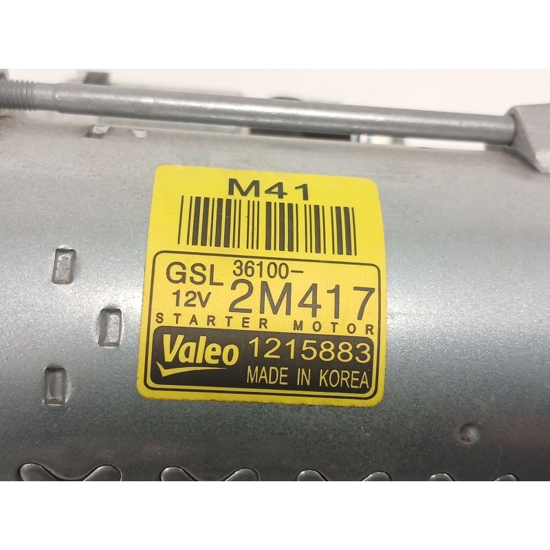 Recambio de motor arranque para hyundai tucson (nx4e, nx4a) 1.6 t-gdi referencia OEM IAM 1215883  