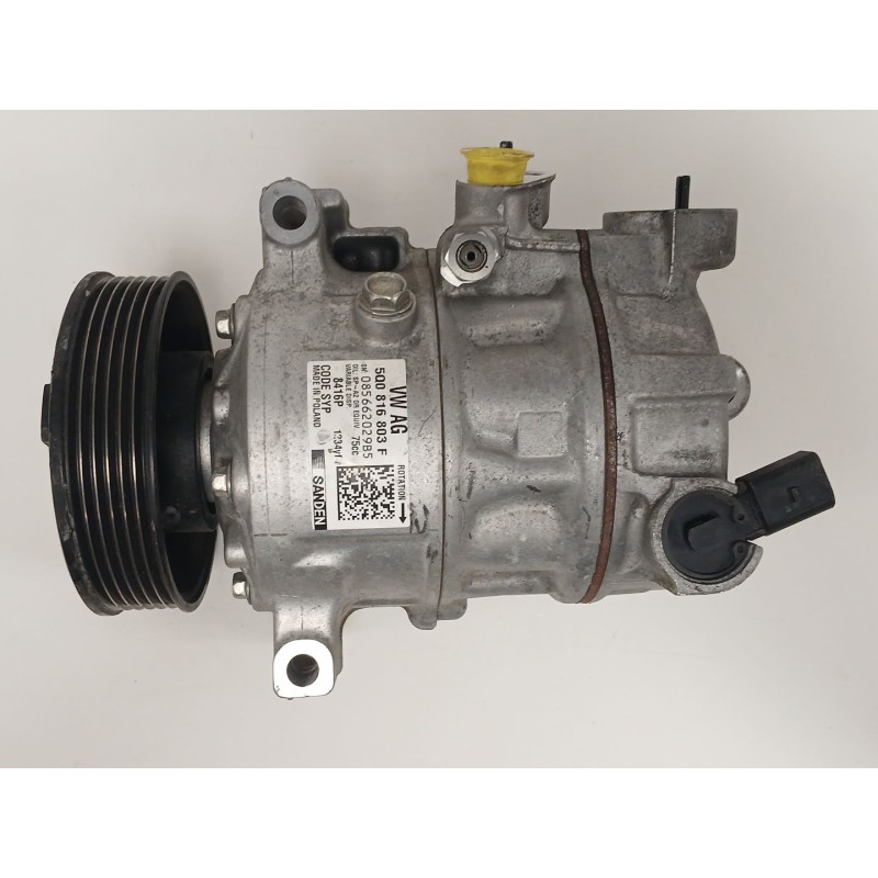 Recambio de compresor aire acondicionado para volkswagen golf vii variant (ba5, bv5) 1.6 tdi referencia OEM IAM 5Q0816803F 08566