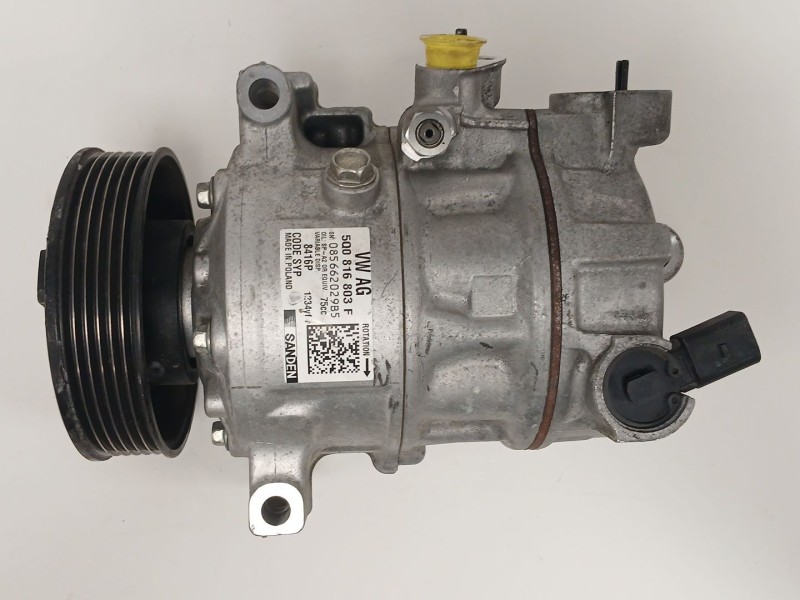 Recambio de compresor aire acondicionado para volkswagen golf vii variant (ba5, bv5) 1.6 tdi referencia OEM IAM 5Q0816803F 08566
