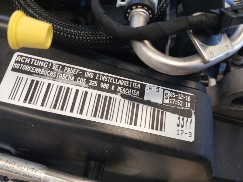 Recambio de motor completo para seat ibiza iv (6j5, 6p1) 1.4 tdi referencia OEM IAM CUSB  