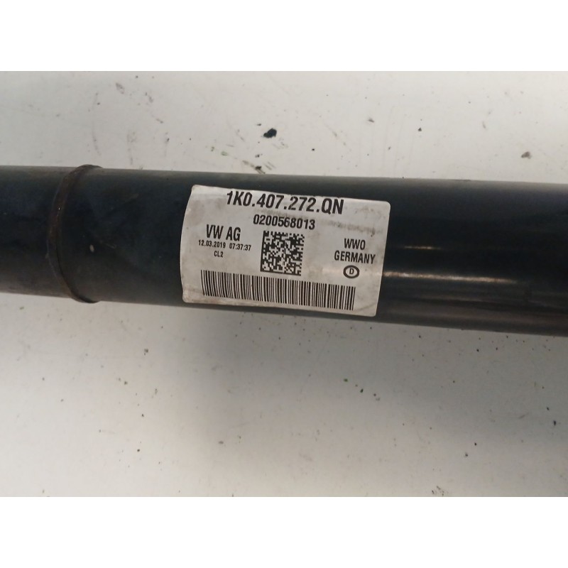 Recambio de transmision delantera derecha para volkswagen golf vii variant (ba5, bv5) 1.6 tdi referencia OEM IAM 1k0407272QN  