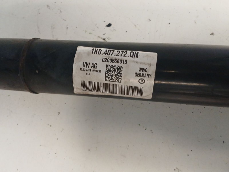 Recambio de transmision delantera derecha para volkswagen golf vii variant (ba5, bv5) 1.6 tdi referencia OEM IAM 1k0407272QN  