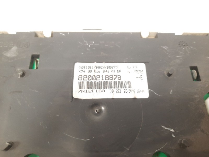 Recambio de cuadro instrumentos para renault laguna ii (bg0) authentique referencia OEM IAM 8200218878  