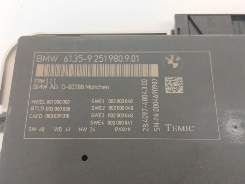 Recambio de modulo electronico para bmw x3 (f25) xdrive 20 d referencia OEM IAM   