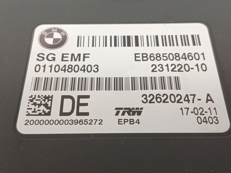 Recambio de modulo electronico para bmw x3 (f25) xdrive 20 d referencia OEM IAM EB685084601  