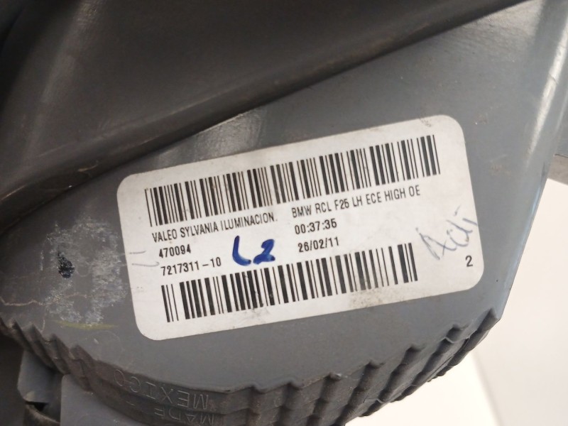 Recambio de piloto trasero izquierdo para bmw x3 (f25) xdrive 20 d referencia OEM IAM   