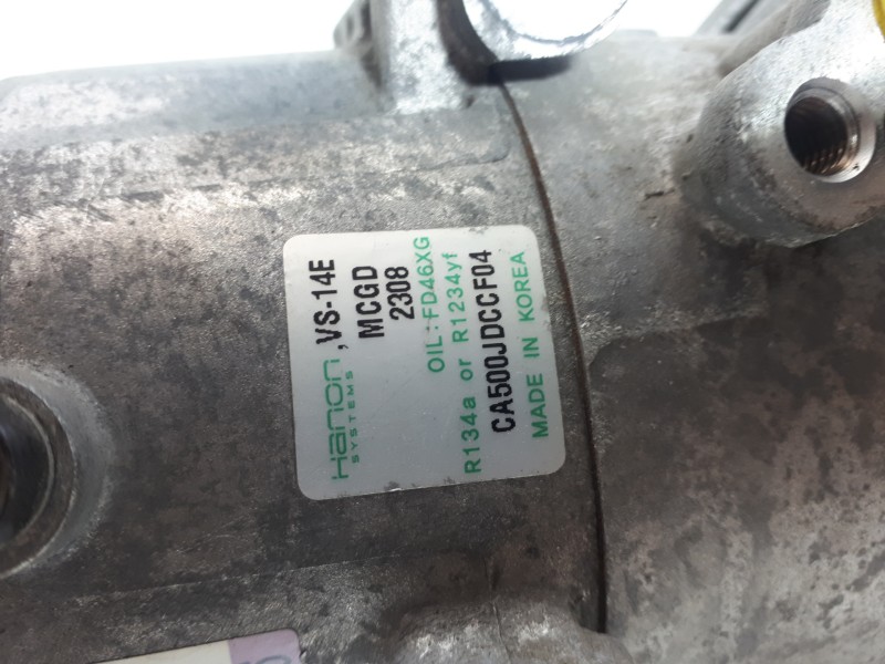 Recambio de compresor aire acondicionado para kia cee´d drive referencia OEM IAM CA500JDCCF04 MCGD2308 