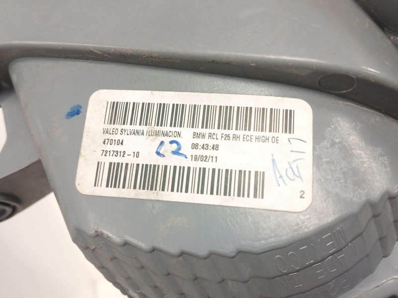 Recambio de piloto trasero derecho para bmw x3 (f25) xdrive 20 d referencia OEM IAM   