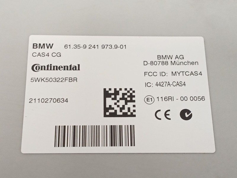 Recambio de modulo electronico para bmw x3 (f25) xdrive 20 d referencia OEM IAM 5WK50322FBR  