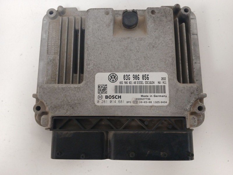Recambio de centralita motor uce para volkswagen touran (1t1, 1t2) 1.9 tdi referencia OEM IAM 0281014681 03G906056 