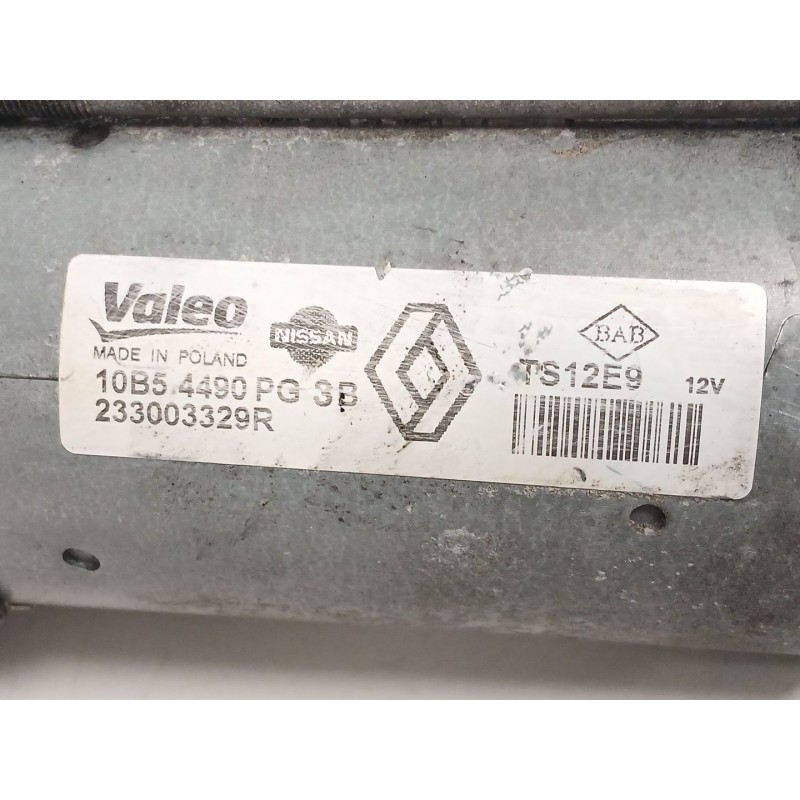 Recambio de motor arranque para renault kangoo express (fw0/1_) 1.5 dci 75 (fw07, fw10, fw04) referencia OEM IAM 233003329R  