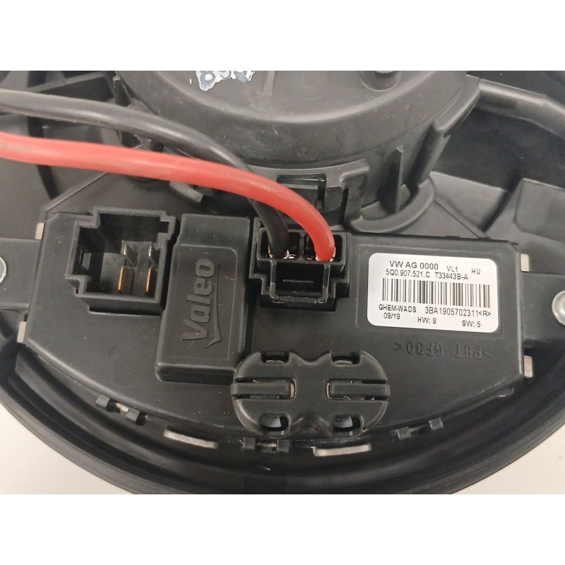Recambio de motor calefaccion para volkswagen golf vii variant (ba5, bv5) 1.6 tdi referencia OEM IAM 5Q1819021E 5Q0907521C 