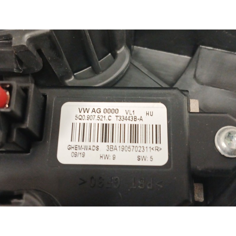 Recambio de motor calefaccion para volkswagen golf vii variant (ba5, bv5) 1.6 tdi referencia OEM IAM 5Q1819021E 5Q0907521C 