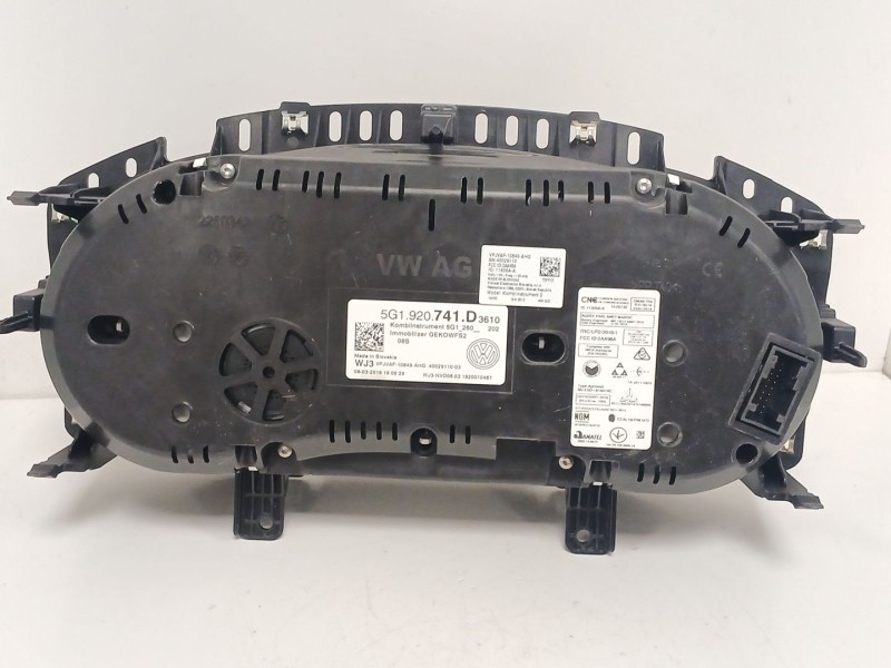 Recambio de cuadro instrumentos para volkswagen golf vii variant (ba5, bv5) 1.6 tdi referencia OEM IAM 5G1920741D  