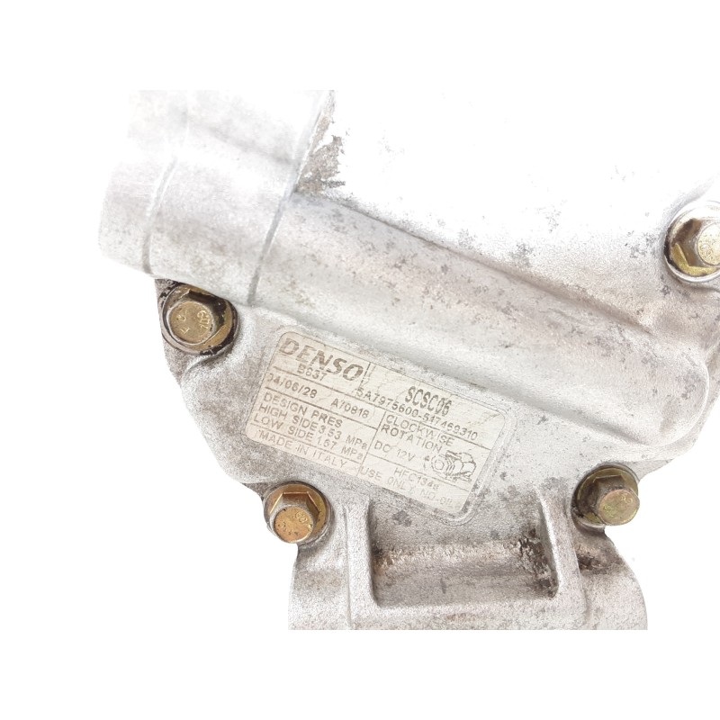 Recambio de compresor aire acondicionado para lancia ypsilon (101) 1.3 16v multijet argento referencia OEM IAM 517469310 5A79756