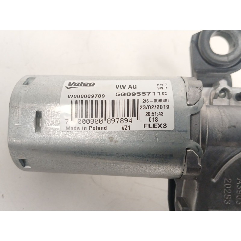 Recambio de motor limpia trasero para volkswagen golf vii variant (ba5, bv5) 1.6 tdi referencia OEM IAM 5G0955711C  