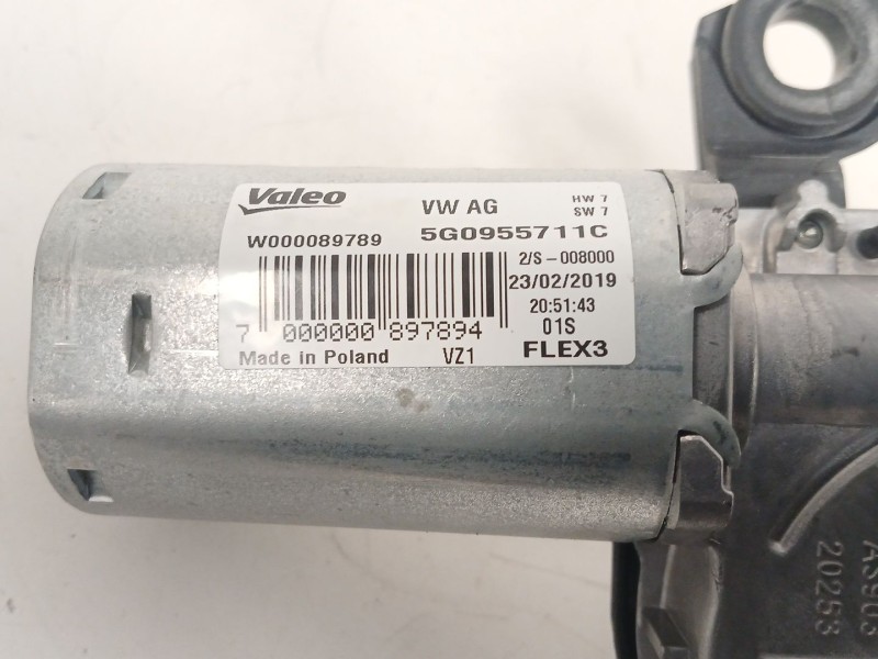 Recambio de motor limpia trasero para volkswagen golf vii variant (ba5, bv5) 1.6 tdi referencia OEM IAM 5G0955711C  