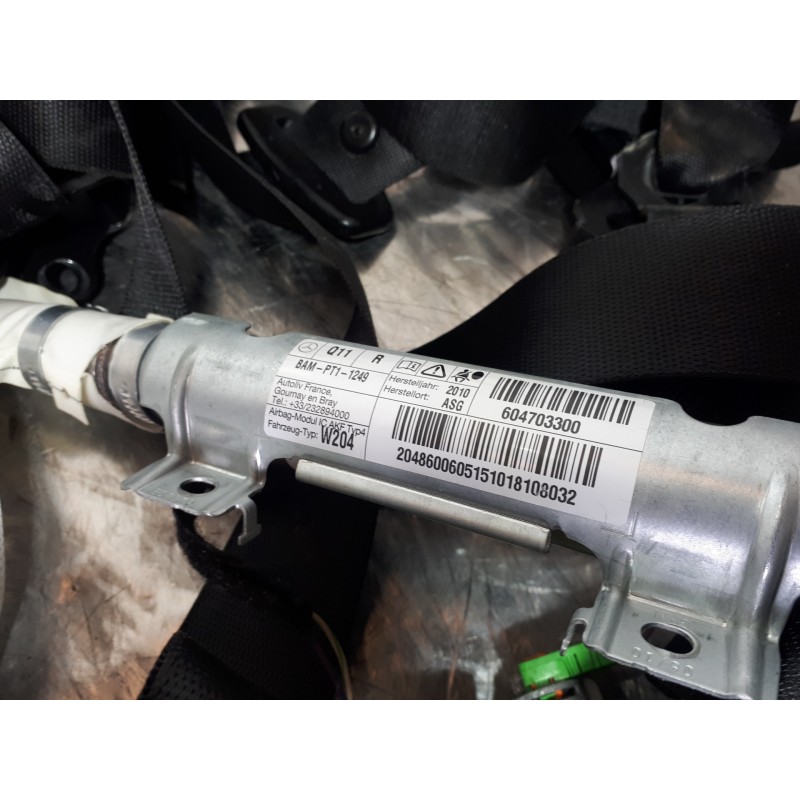 Recambio de kit airbag para mercedes-benz clase c (w204) berlina 2.1 cdi cat referencia OEM IAM A20448709426  