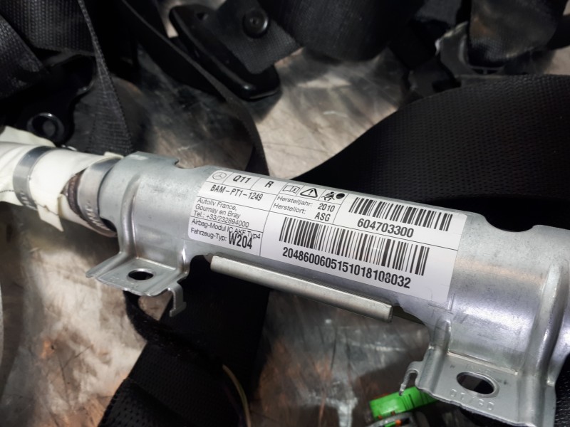 Recambio de kit airbag para mercedes-benz clase c (w204) berlina 2.1 cdi cat referencia OEM IAM A20448709426  