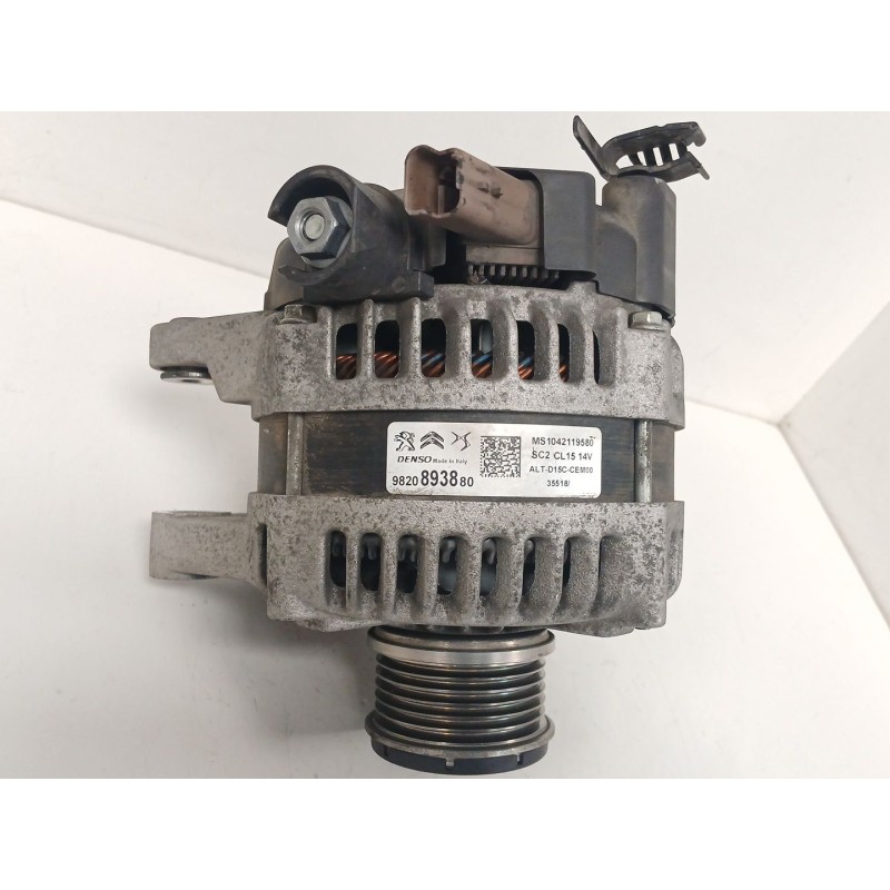 Recambio de alternador para peugeot 208 i (ca_, cc_) 1.5 bluehdi 100 referencia OEM IAM 9820893880 CL15 MS1042119580