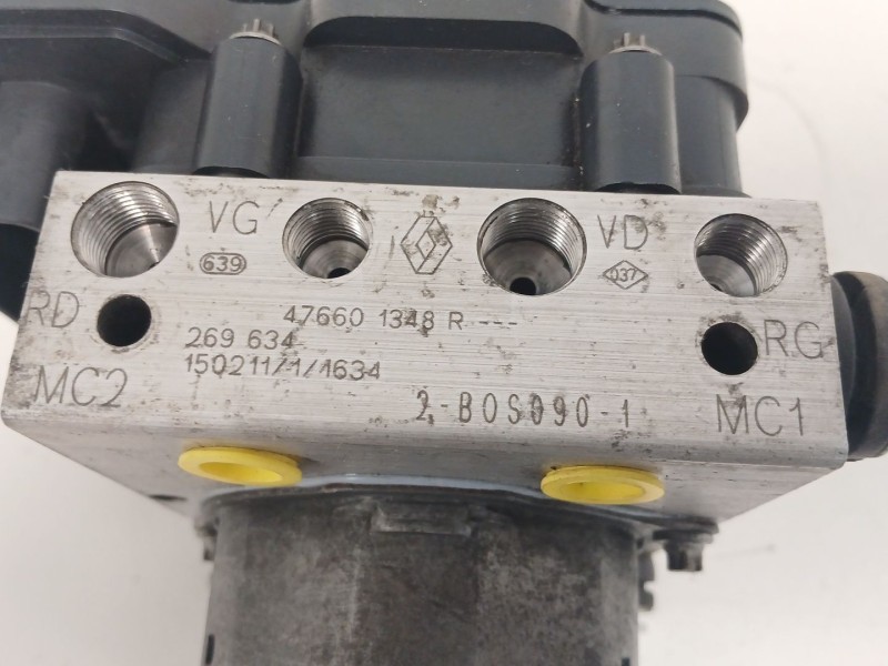 Recambio de abs para renault kangoo express (fw0/1_) 1.5 dci 75 (fw07, fw10, fw04) referencia OEM IAM 0265956285 476601348R 