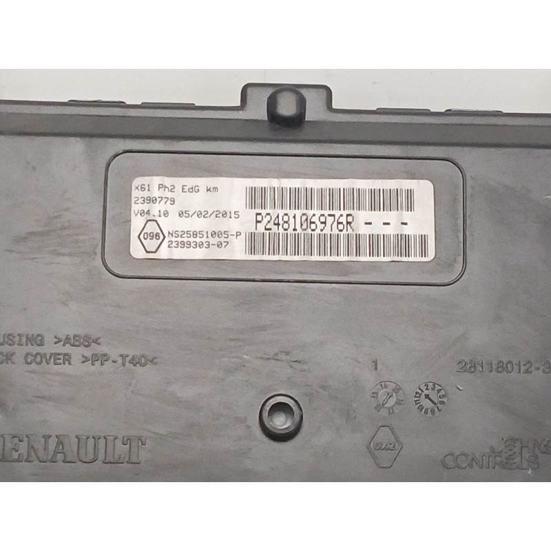 Recambio de cuadro instrumentos para renault kangoo express (fw0/1_) 1.5 dci 75 (fw07, fw10, fw04) referencia OEM IAM   