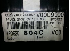 Recambio de cuadro instrumentos para seat leon (1p1) reference referencia OEM IAM 1P0920804CX