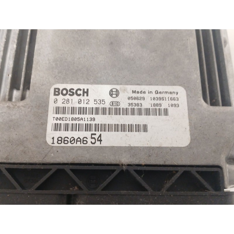 Recambio de centralita motor uce para mitsubishi grandis (na_w) 2.0 di-d (na8w) referencia OEM IAM 0281012535 1860A654 