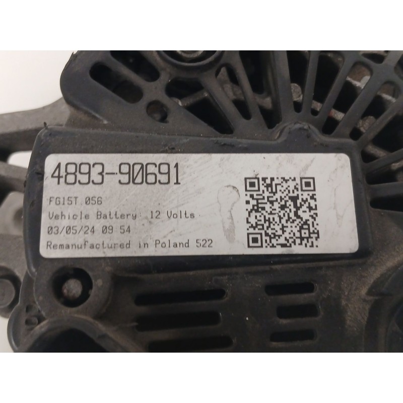 Recambio de alternador para renault kangoo express (fw0/1_) 1.5 dci 75 (fw07, fw10, fw04) referencia OEM IAM 489390691  