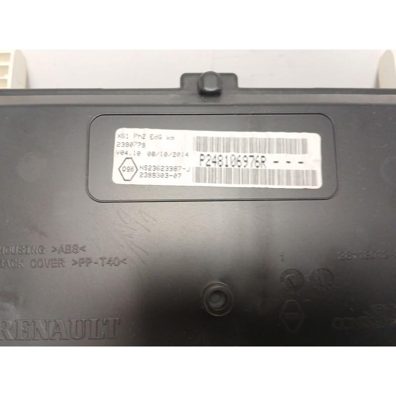 Recambio de cuadro instrumentos para renault kangoo express (fw0/1_) 1.5 dci 75 (fw07, fw10, fw04) referencia OEM IAM 248106976R