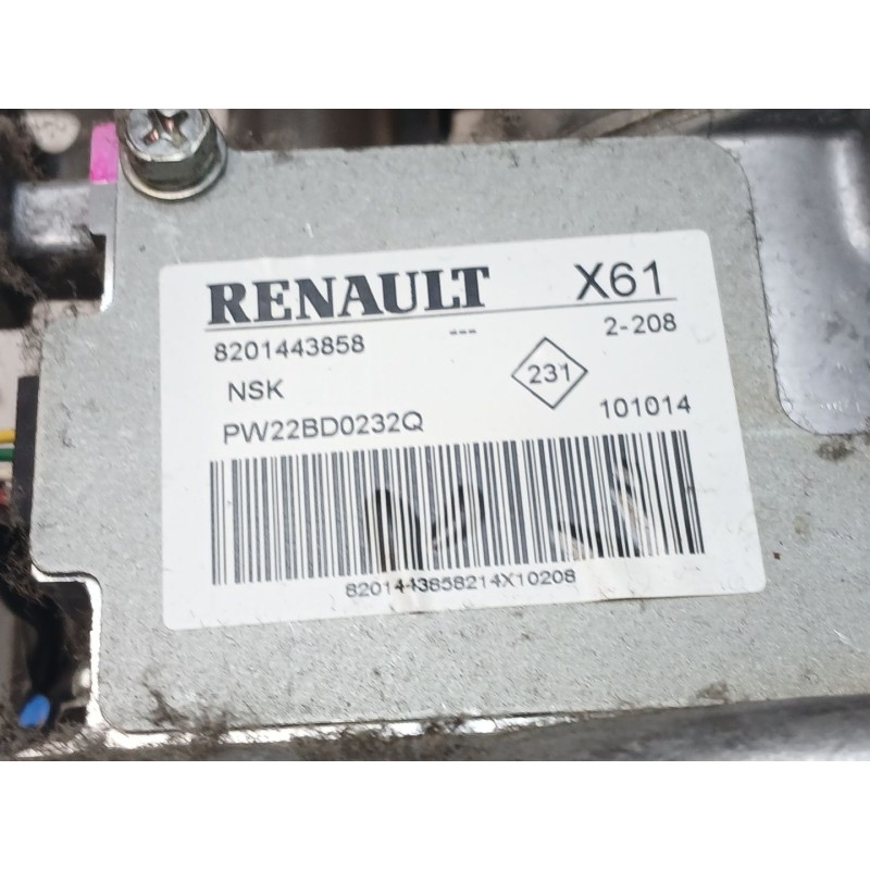 Recambio de columna direccion para renault kangoo express (fw0/1_) 1.5 dci 75 (fw07, fw10, fw04) referencia OEM IAM 82001443858 
