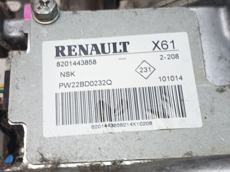 Recambio de columna direccion para renault kangoo express (fw0/1_) 1.5 dci 75 (fw07, fw10, fw04) referencia OEM IAM 82001443858 