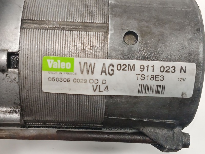Recambio de motor arranque para seat leon (1p1) 2.0 tdi 16v referencia OEM IAM 02M911023N  