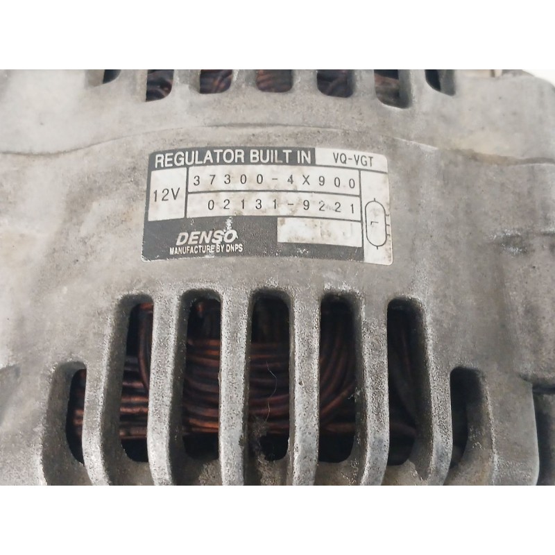 Recambio de alternador para kia carnival / grand carnival iii (vq) 2.9 crdi referencia OEM IAM 373004X900 021319221 