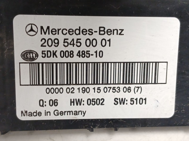 Recambio de caja reles / fusibles para mercedes-benz clk (c209) clk 240 (209.361) referencia OEM IAM   
