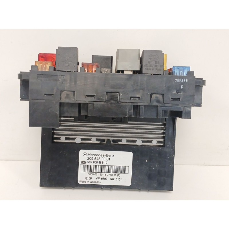 Recambio de caja reles / fusibles para mercedes-benz clk (c209) clk 240 (209.361) referencia OEM IAM   